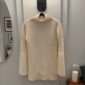 CNC Costume National Beige Cowl Neck dress